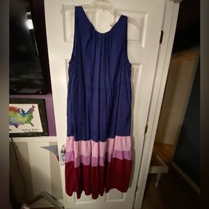 Ava and Viv maxi dress. NWOT. Size 2x.